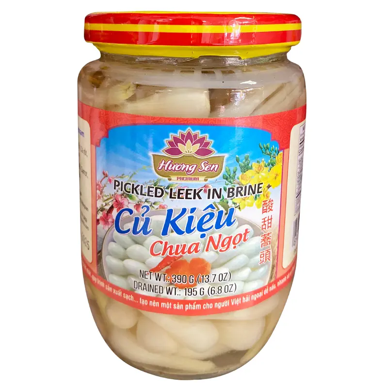 40010 Huong Sen Pickled Leek Cu Kieu Chua Ngot 390gx1