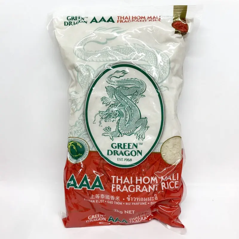 43343 Green Dragon Thai Fragrant Rice Gao thom 2kg x1