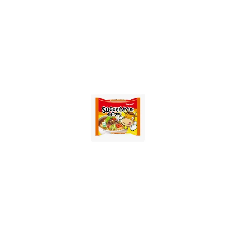 058922 Samyang Beef Flavour Ramen (Sogokimyun) ramen tht bo 120g*20 x1 box