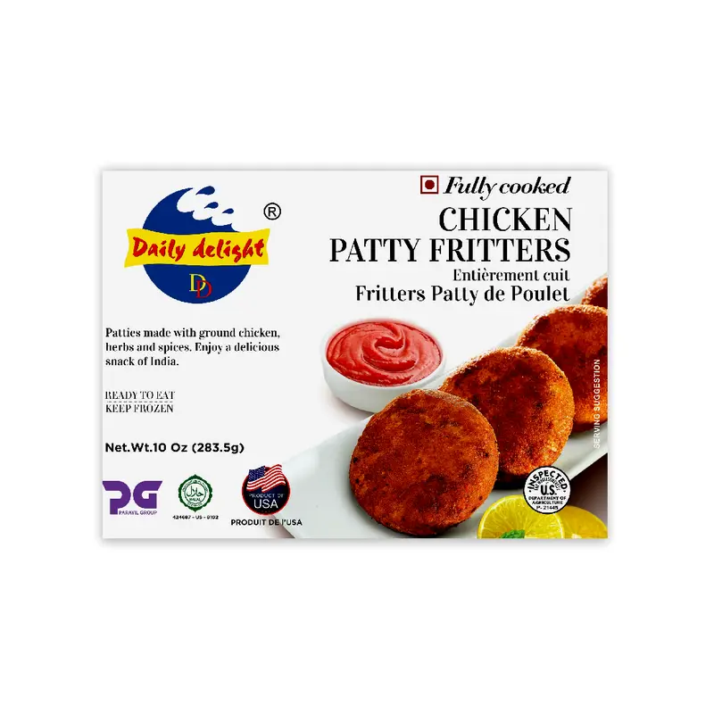 DAILY DELIGT CHICKEN PATTY FITTERS