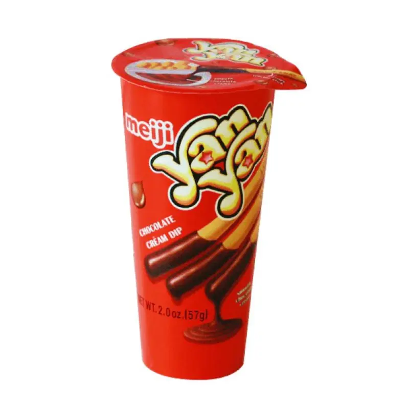 01101 Meiji Yan Yan Cocoa Dip Biscuit Snack 50g x1