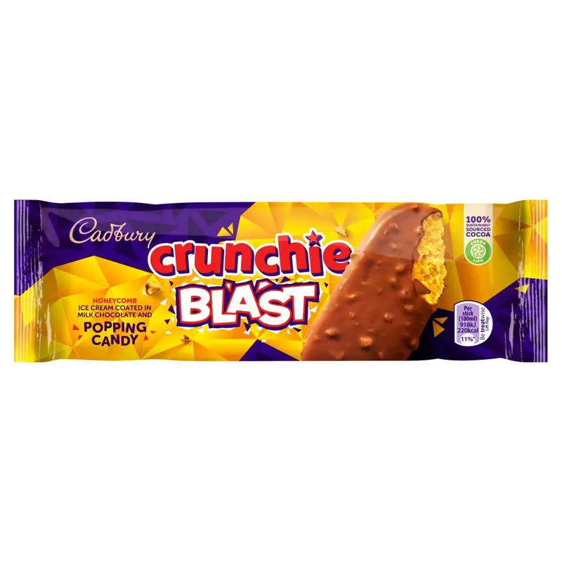 01243 dbury Crunchie Blast Popping Candy 100ml x1