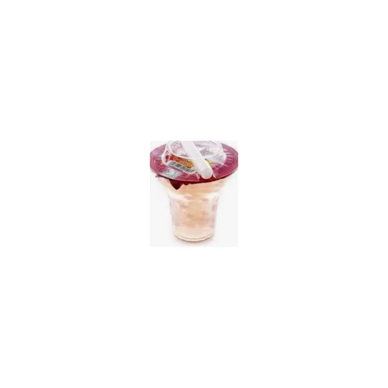 01299 ST Jelly Drink Cup Peach Nuoc Rau Cau Huong Dao 218g x1 G2