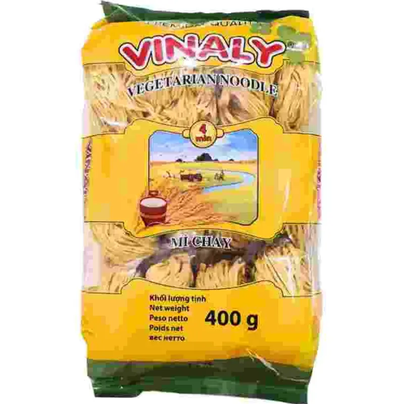 020108B Vinaly Vegetarian Noodle Mi Chay 400gr x 20