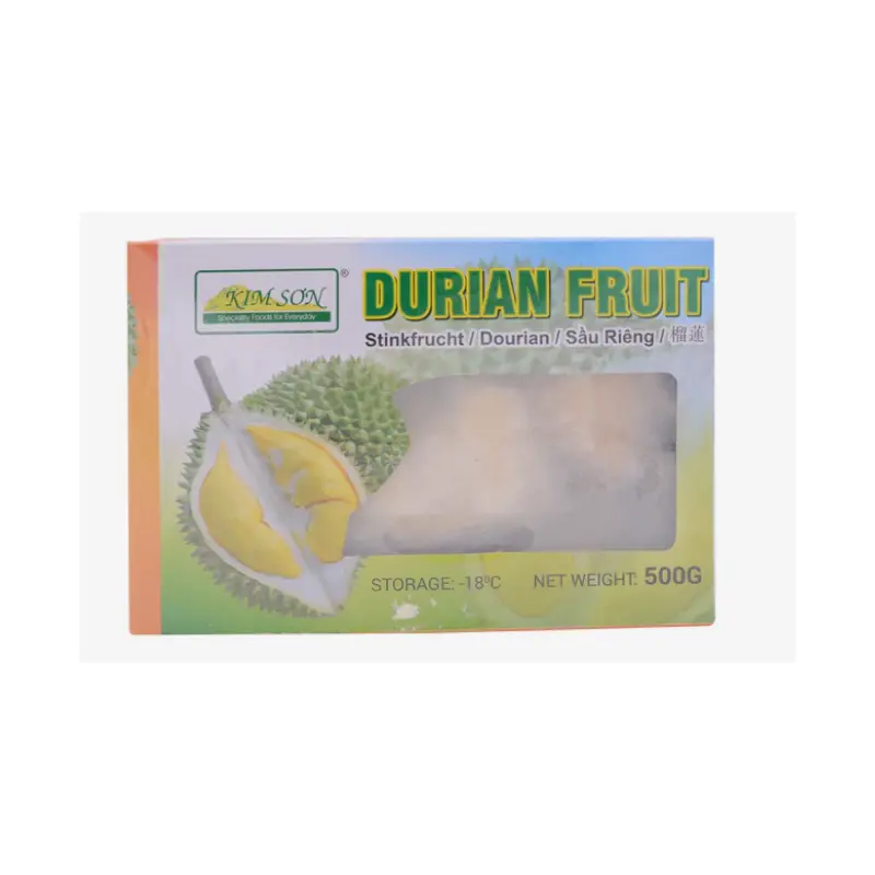 02256 KimSon Frozen Durian Sau Rieng Dong Lanh 500g x 1