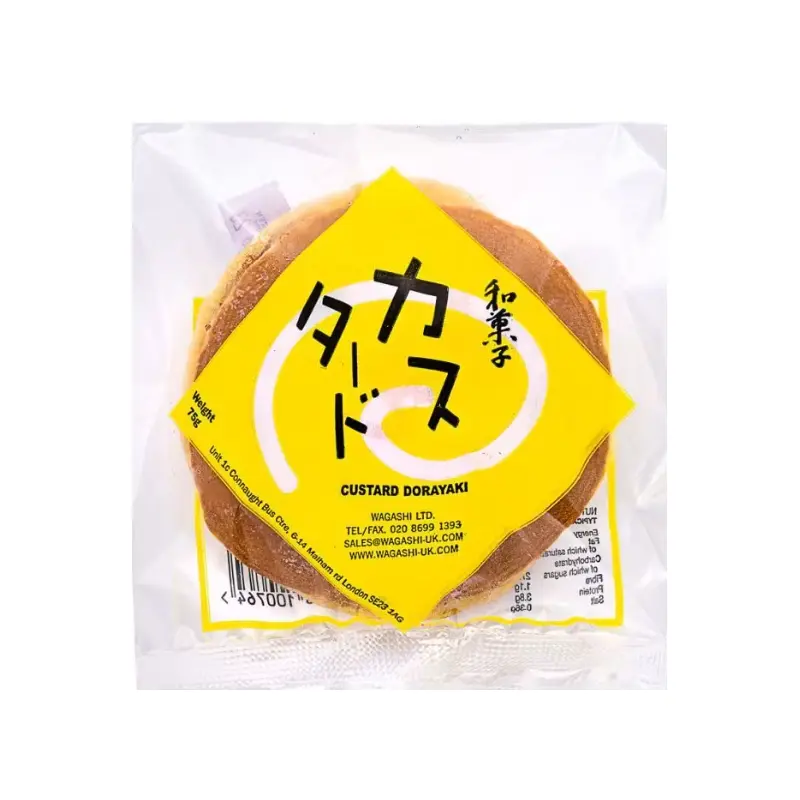 00764 Wagashi Custard Cream Dorayaki 75g x1