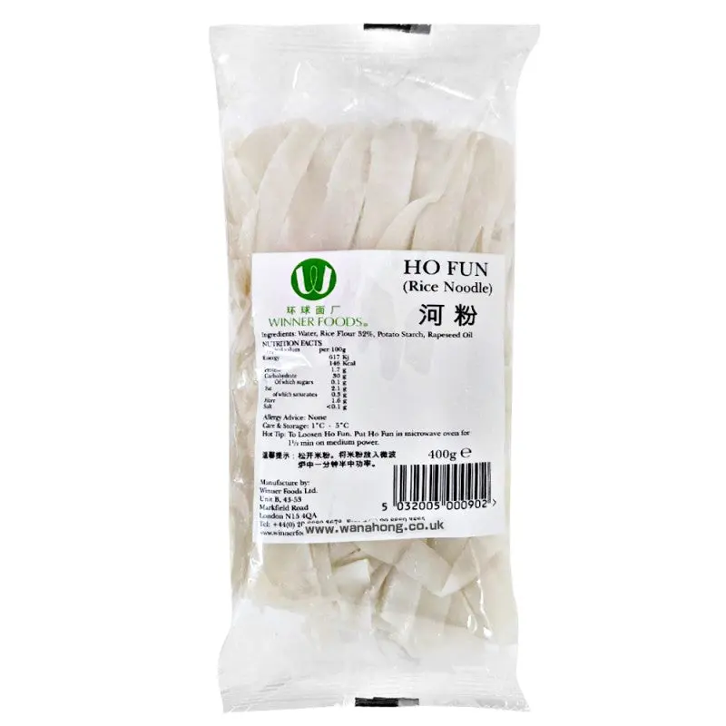 00902 Winner Foods Ho Fun (Rice Noodle) 400g x1