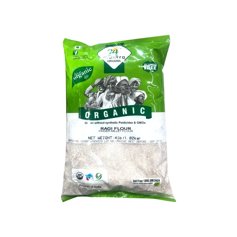 24 MANTRA ORGANIC RICE FLOUR (FINGER MILLET FLOUR)