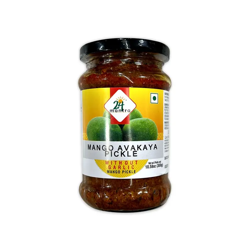 24 MANTRA MANGO AVAKAYA PICKLE (Without Garlic)