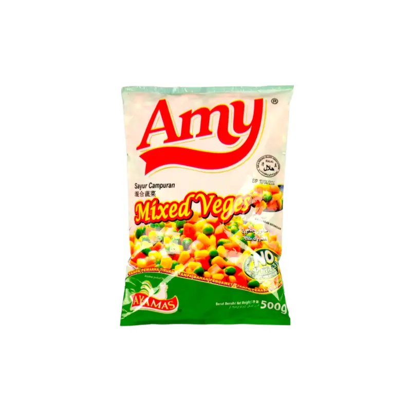 Amy Mixed Vegetable (Sayur Campuran) 500g