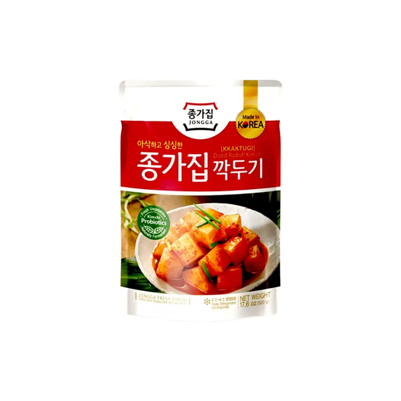 Jongga Diced Radish Kimchi 500g