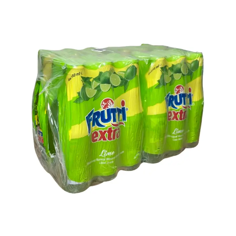 ULUDAG - FRUTTI EXTRA LIME FLAVORED SPARKLING MINERAL WATER 24x250 ML