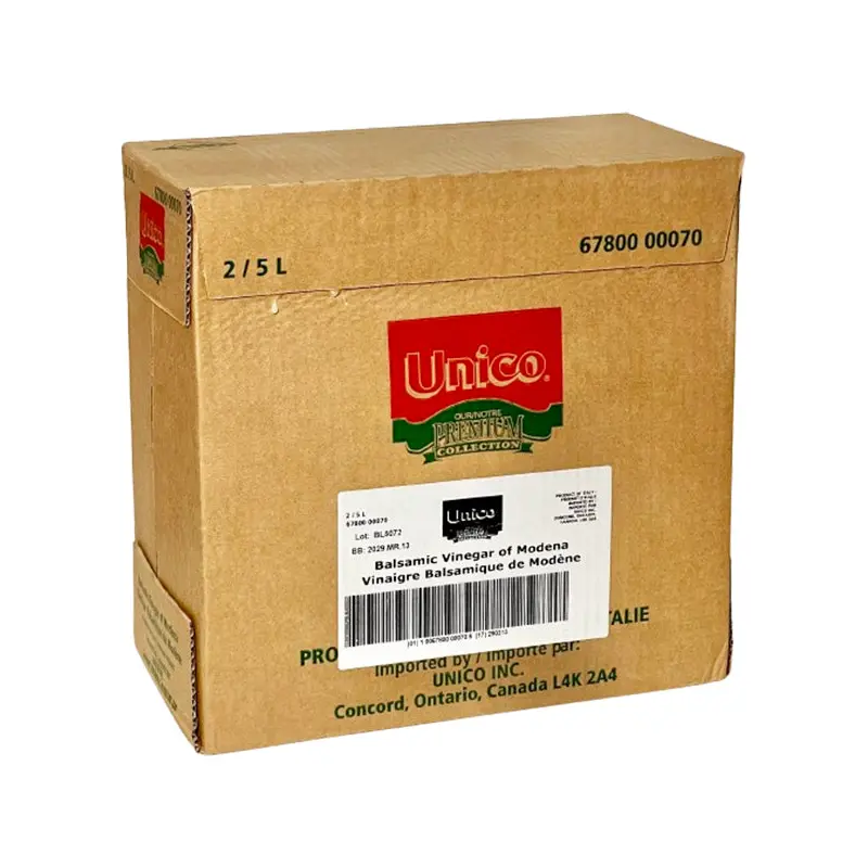 UNICO - BALSAMIC VINEGAR 2x5 LT