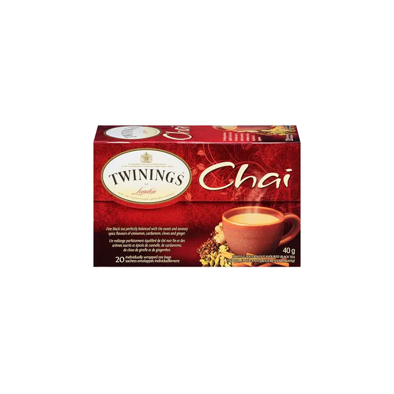 TWININGS - CHAI TEA 6x20 EA