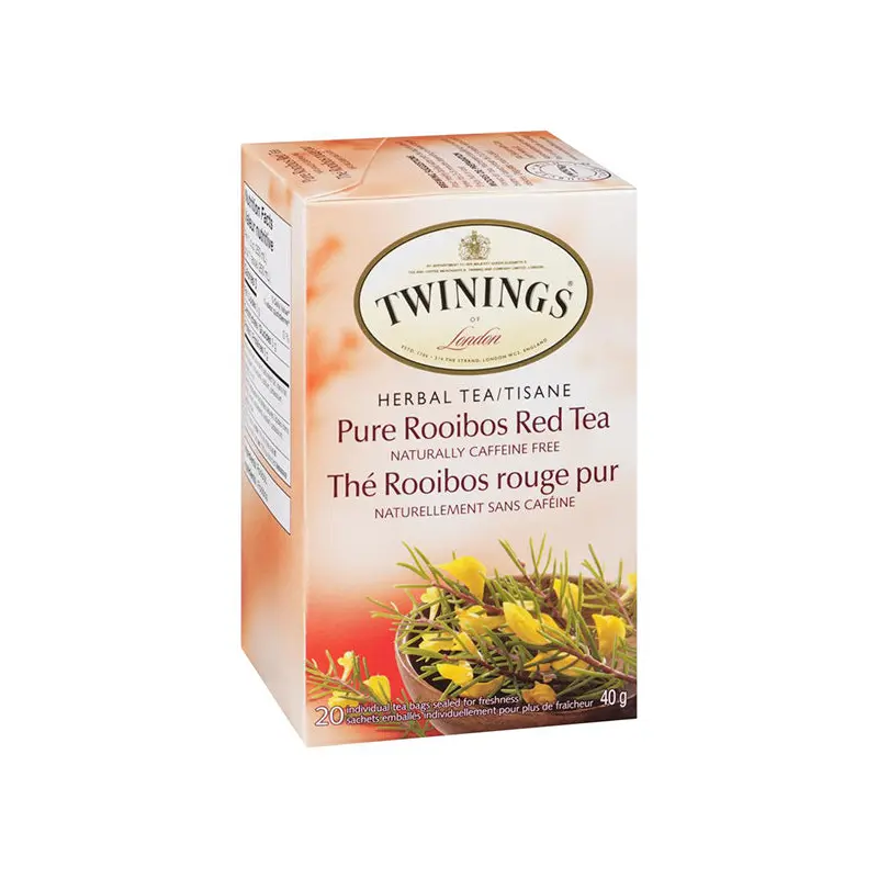 TWININGS - PURE ROOIBOS RED TEA 6x20 EA