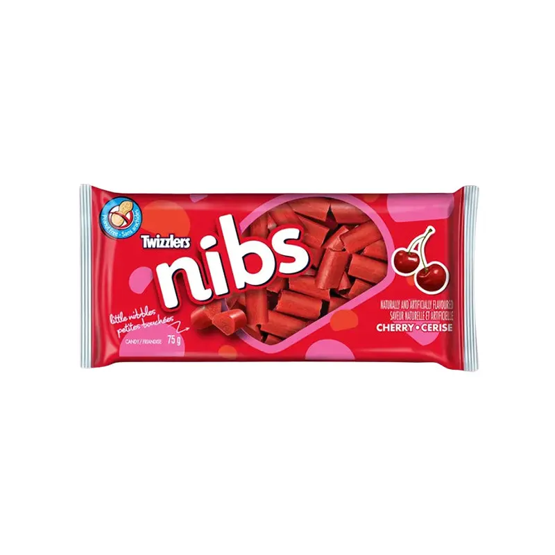 TWIZZLERS - NIBS CHERRY 75GR