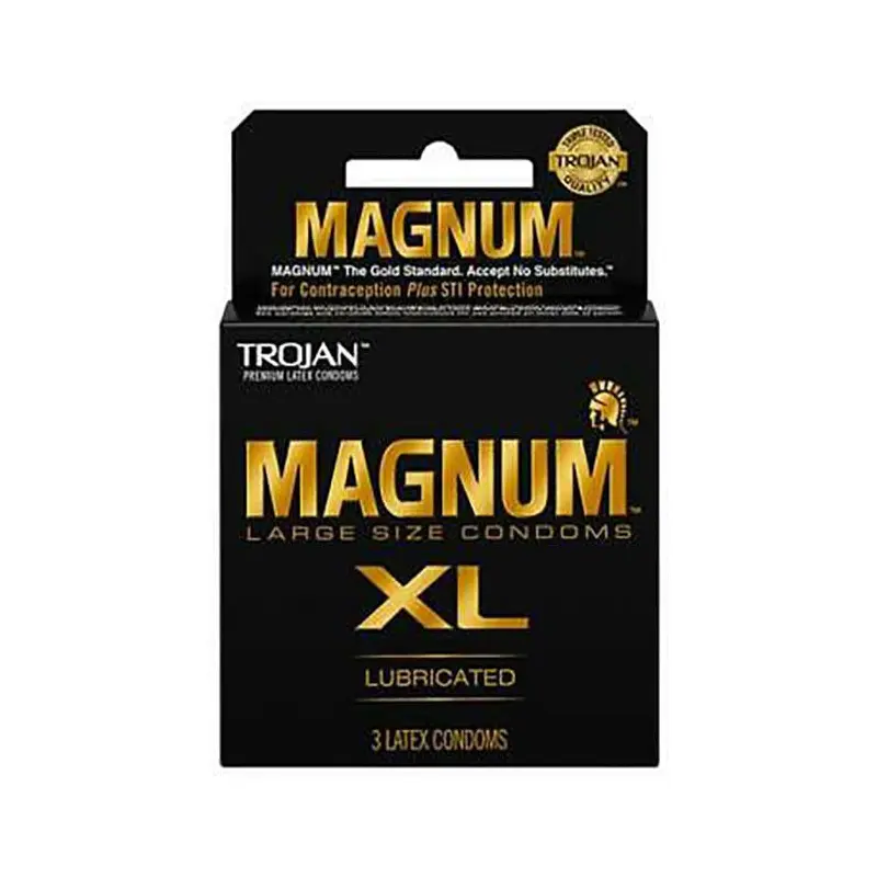 TROJAN - MAGNUM XL CONDOM 3PK