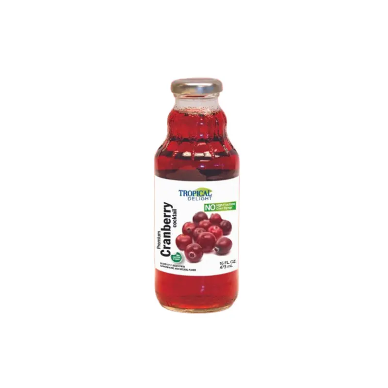 TROPICAL DELIGHT - TD CRANBERRY COCKTAIL JUICE 12x473ML