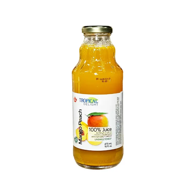 TROPICAL DELIGHT - TD MANGO PEACH 12x473ML
