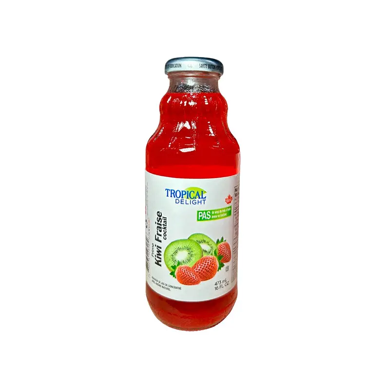 TROPICAL DELIGHT - TD STRAWBERRY KIWI JUICE 12x473ML