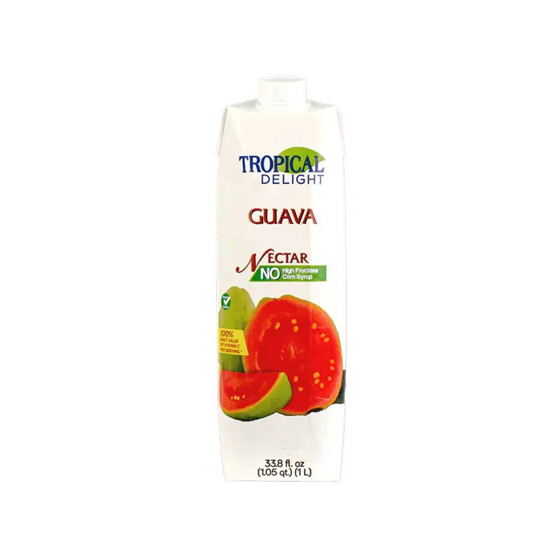 TROPICAL DELIGHT - TD TETRA GUAVA NECTAR 12x1 LT
