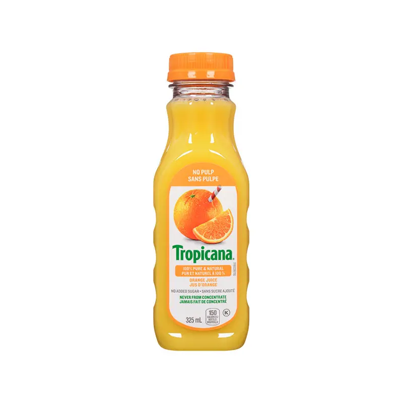 TROPICANA - ORANGE JUICE NO PULP 325ML
