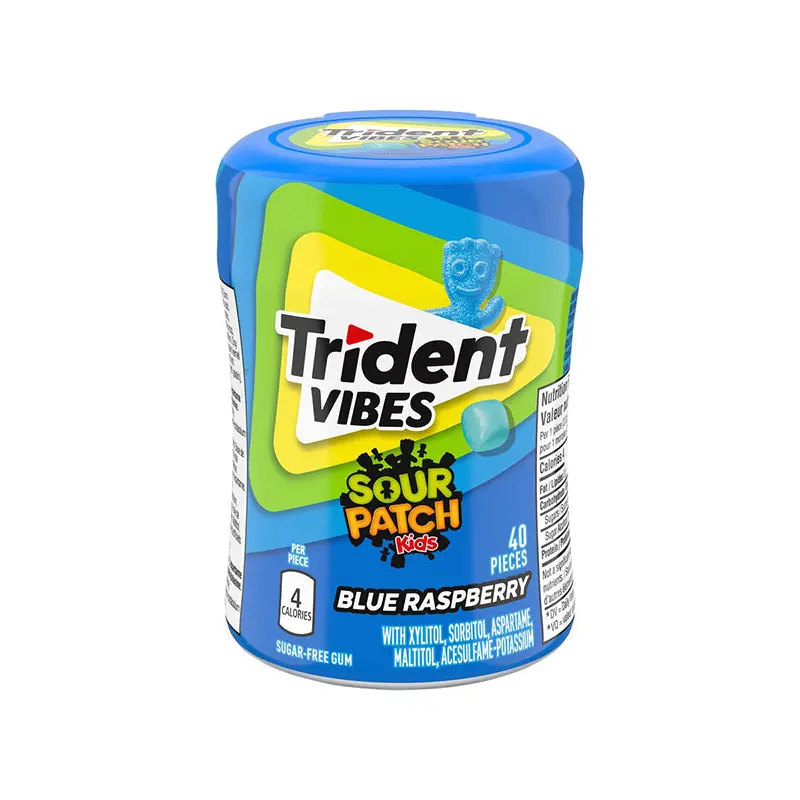TRIDENT - SOUR PATCH KIDS BLUE RASPBERRY 6x40 PC