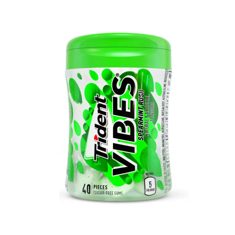 TRIDENT - VIBES SPEARMINT RUSH BOTTLES 6x40 PC