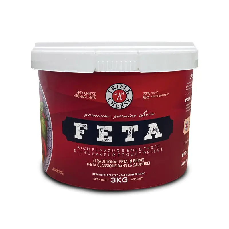 TRIPLE A CHEESE - FETA 3KG