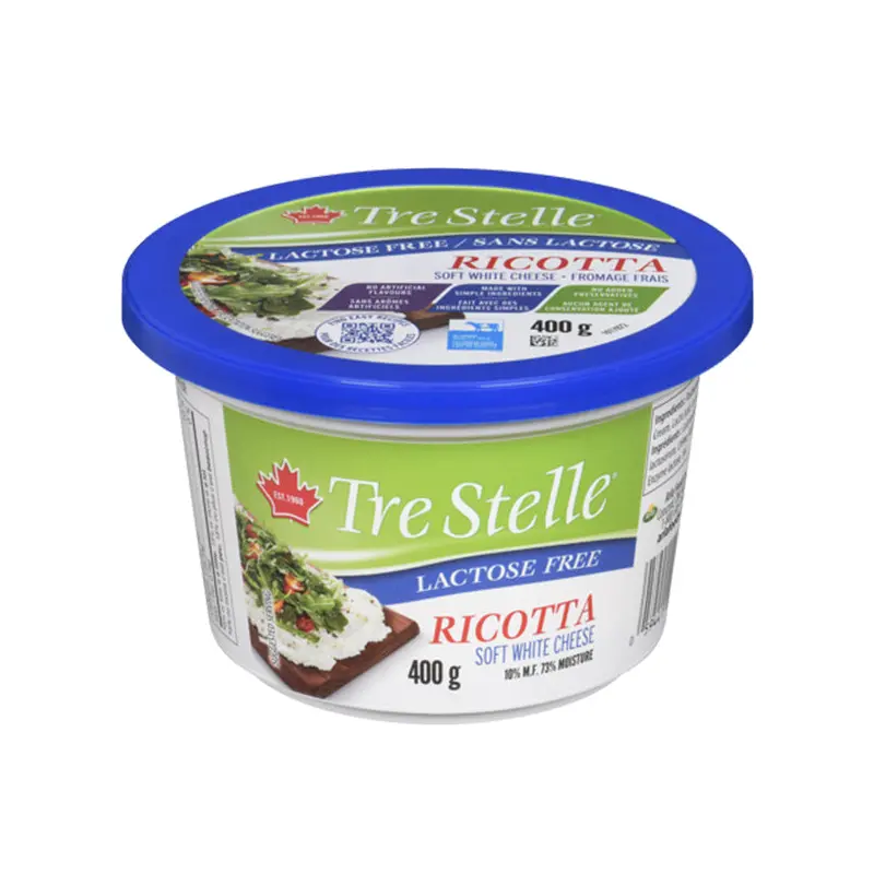 TRE STELLE - LACTOSE FREE RICOTTA 400GR