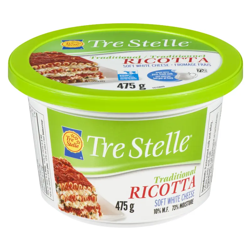 TRE STELLE - RICOTTA REGULAR 475GR
