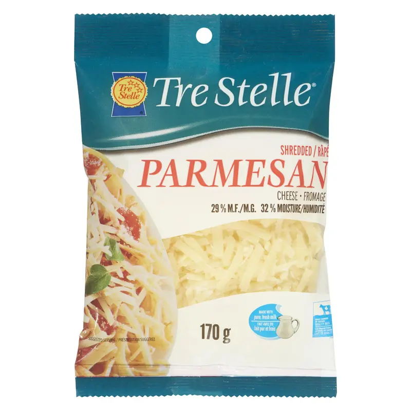 TRE STELLE - SHREDDED PARMESAN 170GR