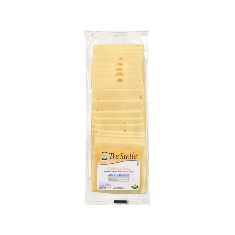 TRE STELLE - SWISS SLICED CANADIAN CHEESE 500GR