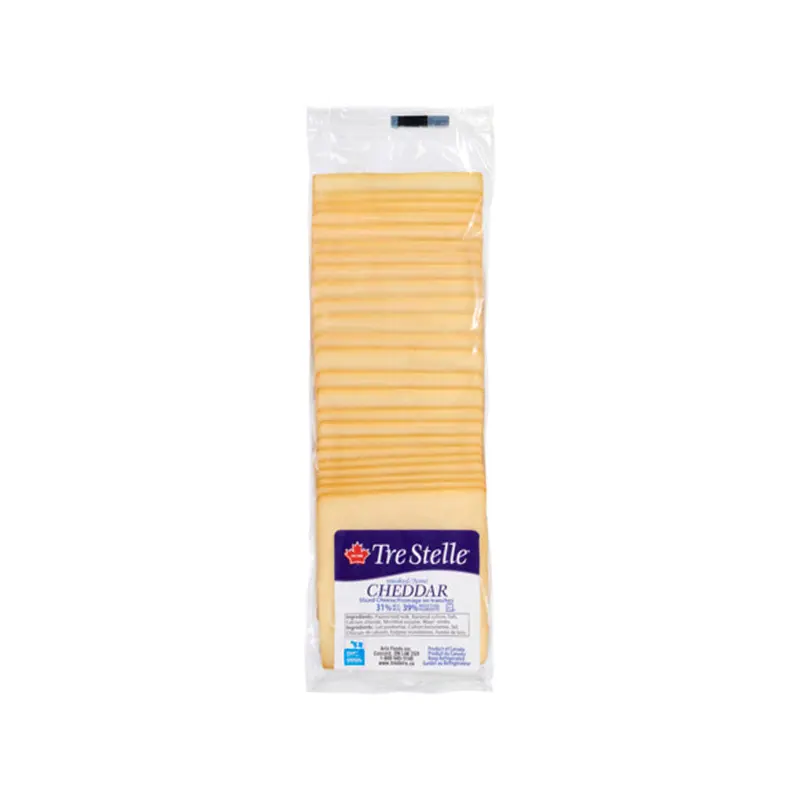 TRE STELLE - CHEDDAR SMOKED SLICED 500GR