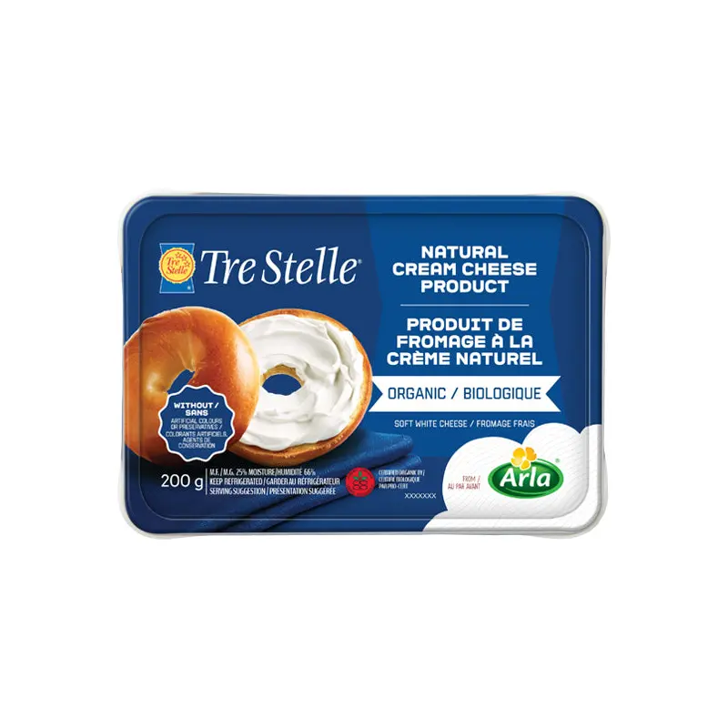 TRE STELLE - CREAM CHEESE ORGANIC 200GR