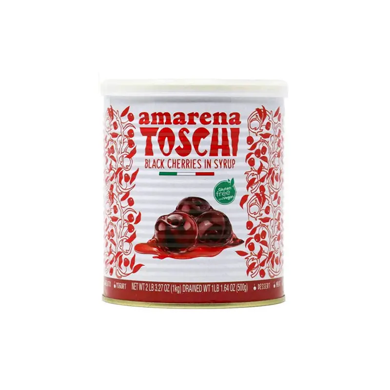 TOSCHI - AMARENA CHERRIES IN SYRUP 1KG