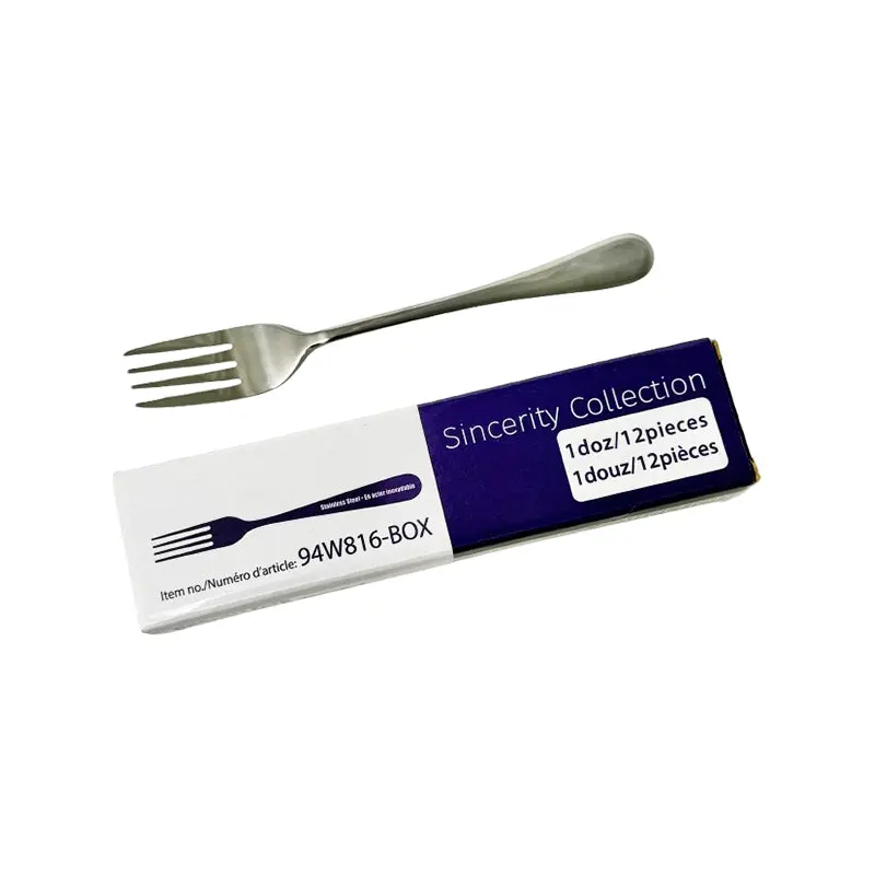 TODAYS PRODUCT - STAINLESS STEEL DELUXE DESSERT FORK 12EA