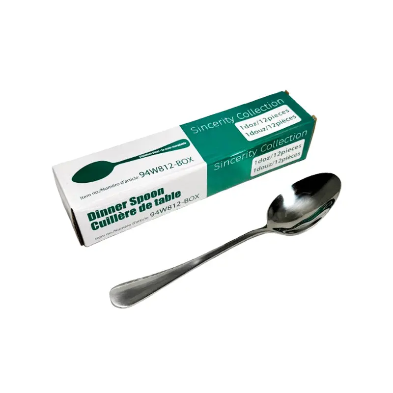 TODAYS PRODUCT - STAINLESS STEEL DELUXE DINNER SPOON 12EA