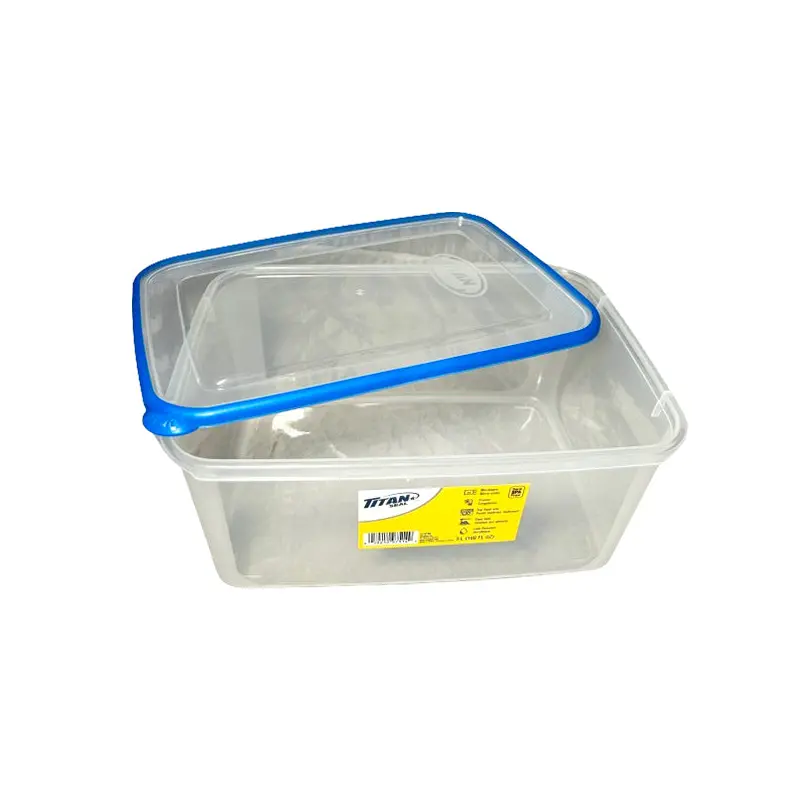 TITAN - X-LARGE TALL RECTANGLE FOOD CONTAINER 5.0L EA