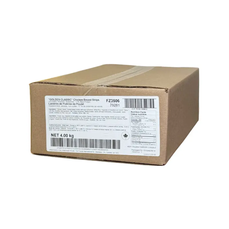 TNT FOODS - GOLDEN CLASSIC CHICKEN FILLET 2x2 KG