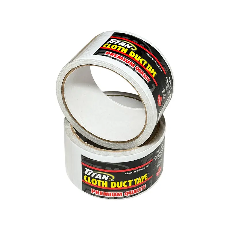 TITAN - PREMIUM WHITE DUCT TAPE 48MMX7M 1EA