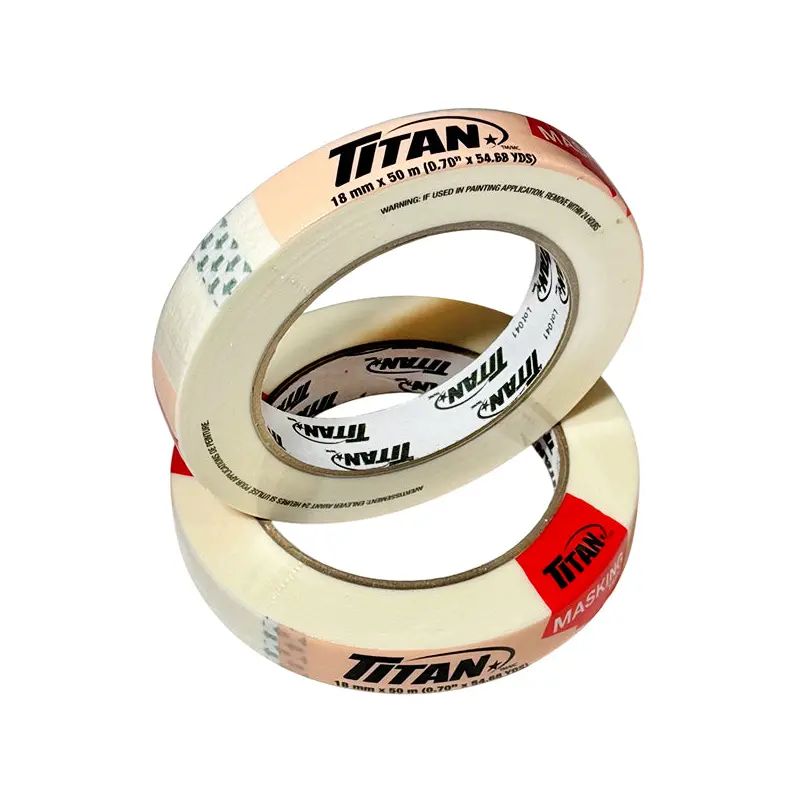 TITAN - MASKING TAPE 18MMX50M EA