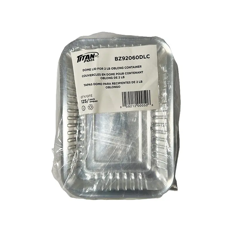 TITAN - DOME LID FOR FOIL 2LB 125EA