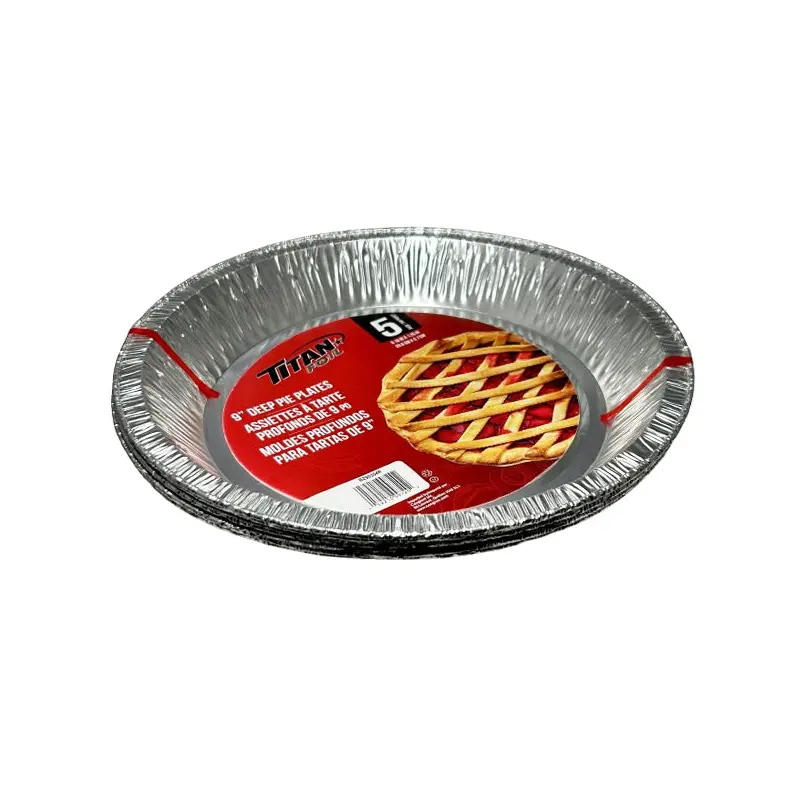 TITAN - FOIL 9 IN DEEP PIE PANS 5EA