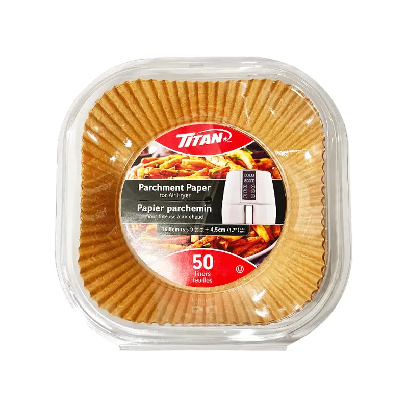 TITAN - AIR FRYER LINERS CROWN STYLE 16.5cm 50CT