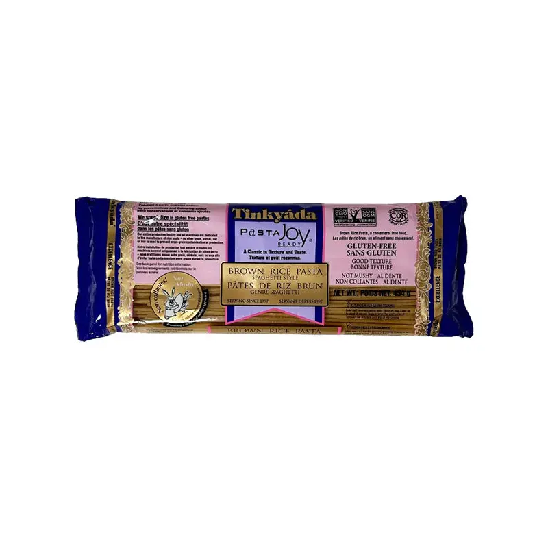 TINKYADA - BROWN RICE SPAGHETTI 12x454 GR