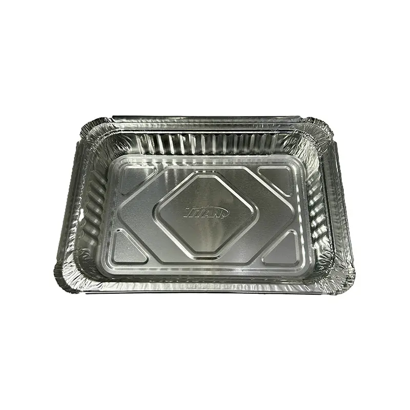 TITAN - 1.5LB OBLONG SHALLOW FOIL CONTAINER 4x125 CT