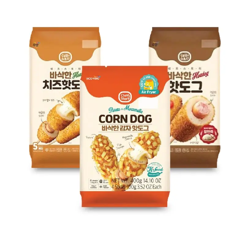 Chef Story Corn Hot Dog(Crispy)