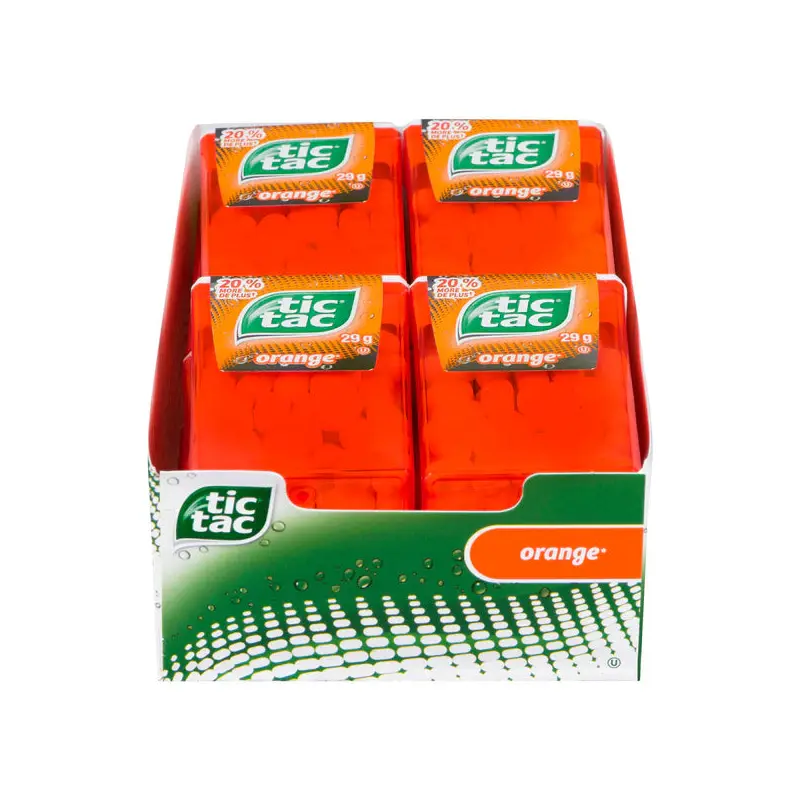 TIC TAC - ORANGE 24x12x29GR