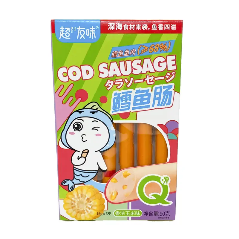 Y.m Cod Sausage(corn)